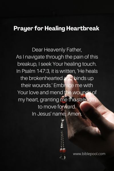 Prayer for Healing Heartbreak 