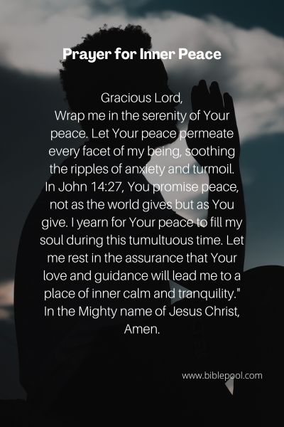 Prayer for Inner Peace
