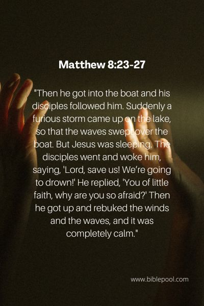 Matthew 8:23-27