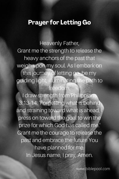 Prayer for Letting Go