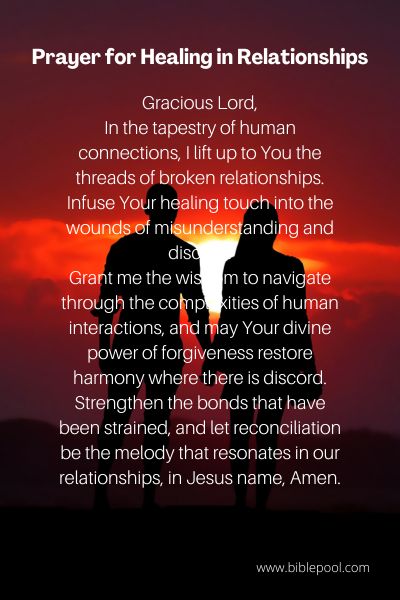 Prayer for Healing in Relationships
